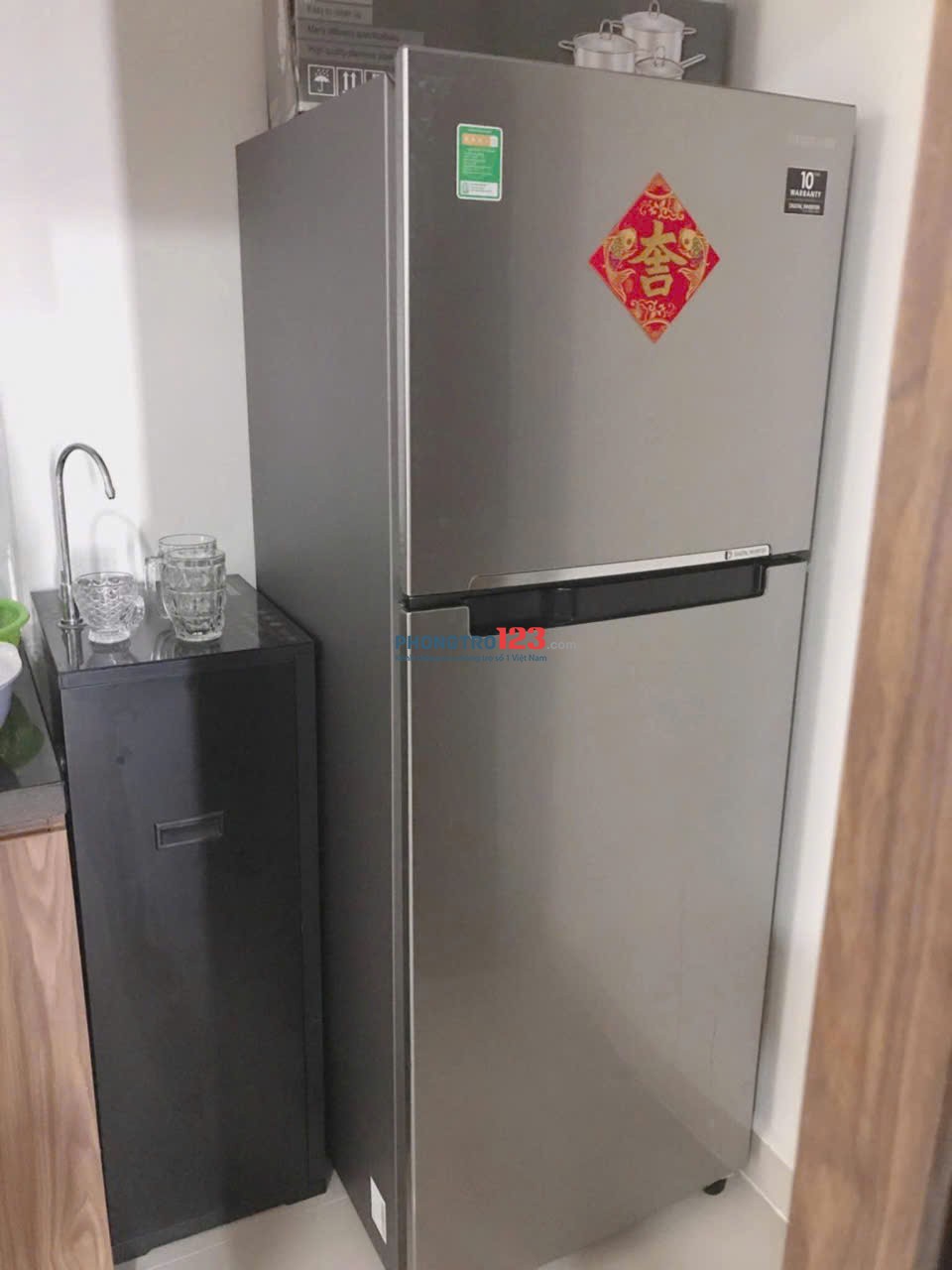 Chung cư Idico Tân Phú, Luỹ Bán Bích: 75m2, 2p ngủ, full NT, 10tr/th