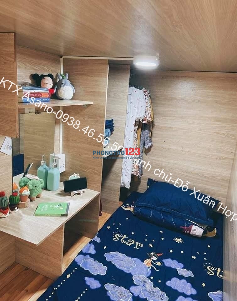 CHO THUÊ SLEEP BOX-CAO CẤP,AN TOÀN,TIỆN NGHI, RẺ ,DÀNH RIÊNG CHO NỮ 1.250.000 vnd/tháng-Đỗ Xuân Hợp