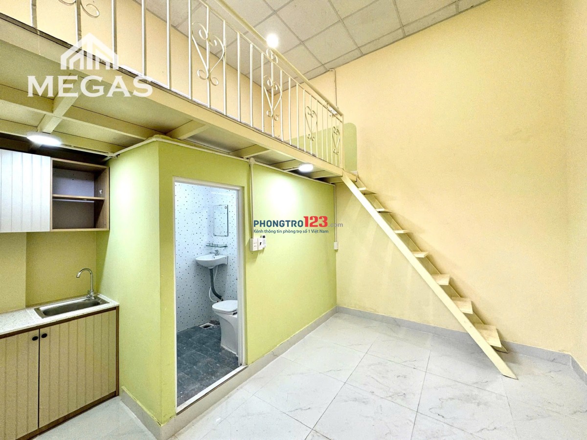 Phòng trọ giá rẻ chỉ 2tr5 - Gác cao 2m - Mới xây 100% - Ngay Trường Chinh - Bến Xe An Sương