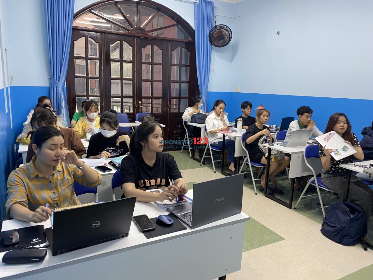 Cho thuê Phòng học cao cấp- An Ninh theo giờ- linh hoạt tại Trung tâm ngoại ngữ Thủ Đức- Đỗ Xuân Hợp
