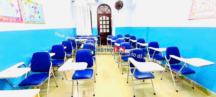 Cho thuê Phòng học cao cấp- An Ninh theo giờ- linh hoạt tại Trung tâm ngoại ngữ Thủ Đức- Đỗ Xuân Hợp