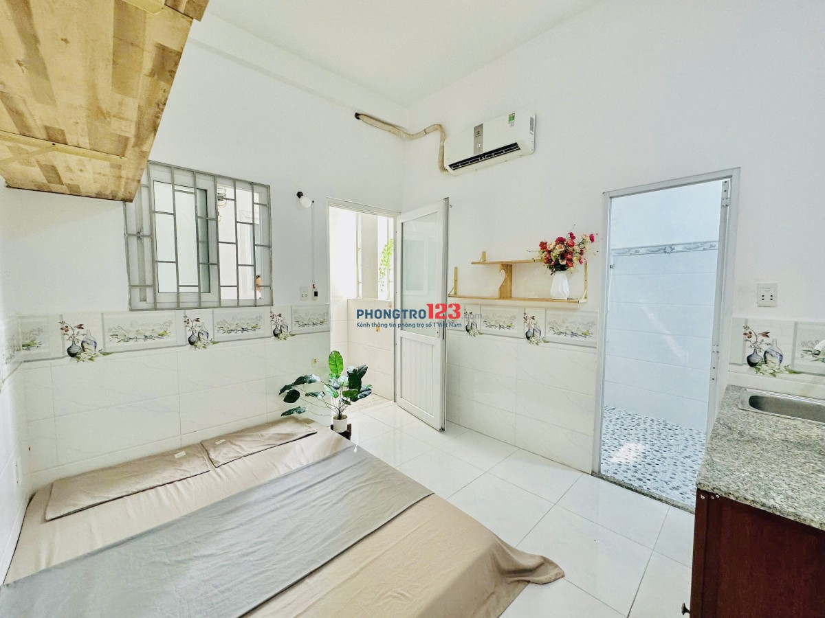 CHÍNH CHỦ CHO THUÊ PHÒNG XINH GẦN ĐH CÔNG NGHIỆP GV CÓ MÁY LẠNH RA VÀO VÂN TAY FREE MÁY GIẶT