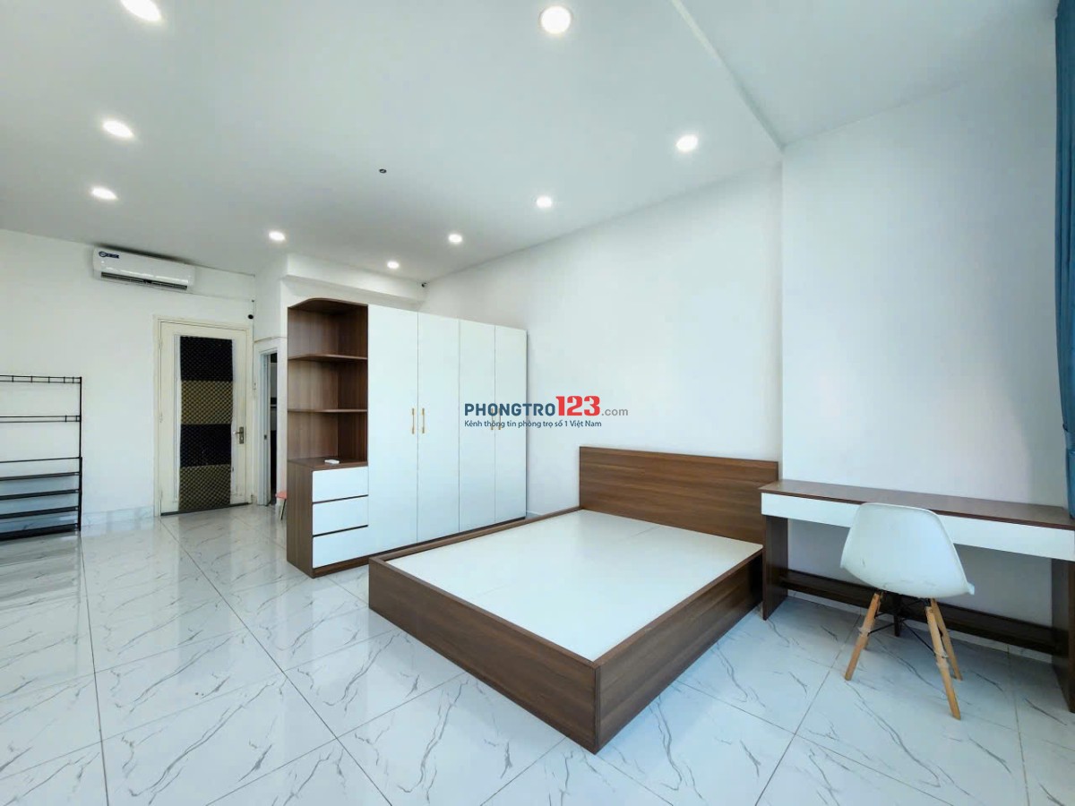CHO THUÊ PHÒNG NGAY KHU VỰC TRUNG TÂM RỘNG THOÁNG CỬA SỔ TRỜI LỚN FULL NỘI THẤT