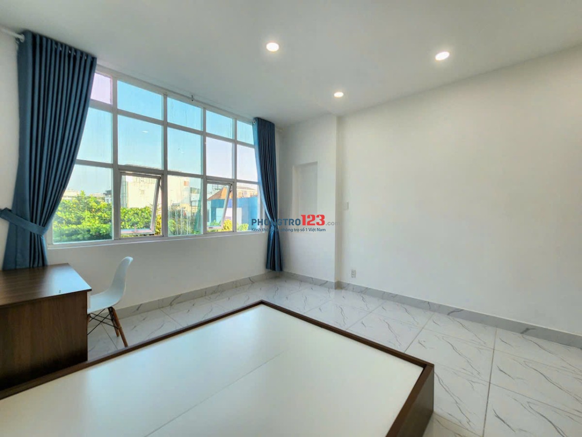 CHO THUÊ PHÒNG NGAY KHU VỰC TRUNG TÂM RỘNG THOÁNG CỬA SỔ TRỜI LỚN FULL NỘI THẤT