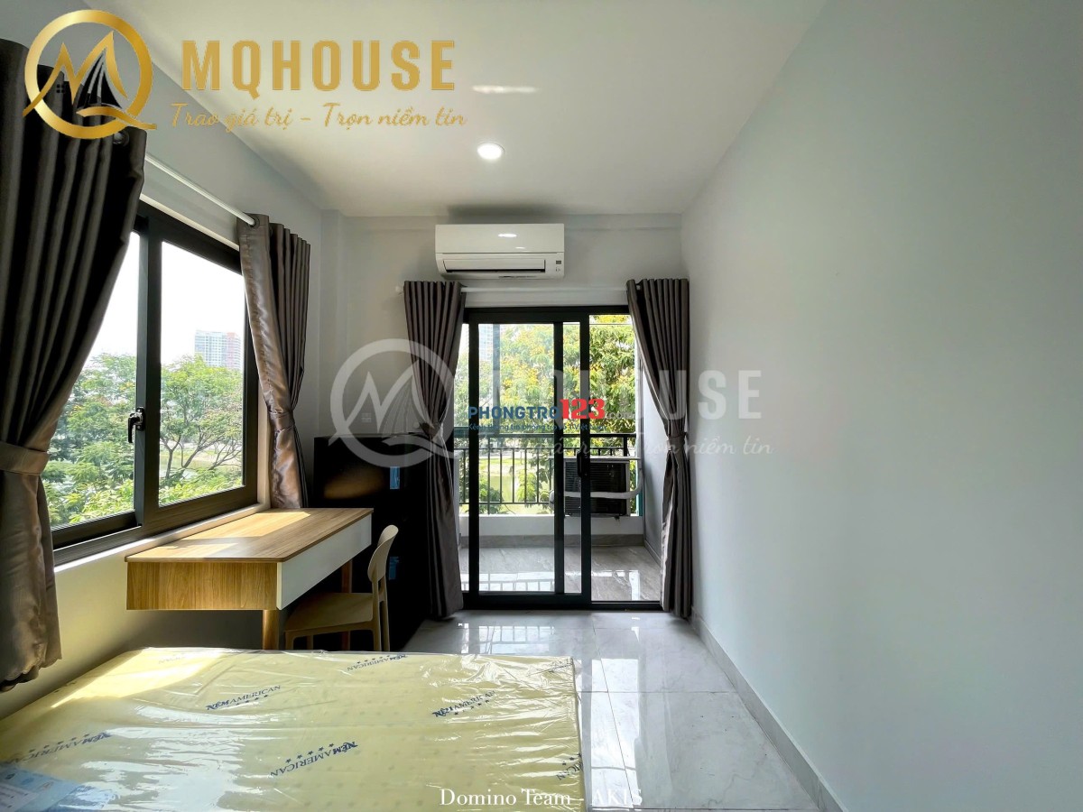 TRỌ STUDIO BAN CÔNG THIẾT KẾ TÁCH BẾP TẠI BÌNH TRƯNG, QUẬN 2