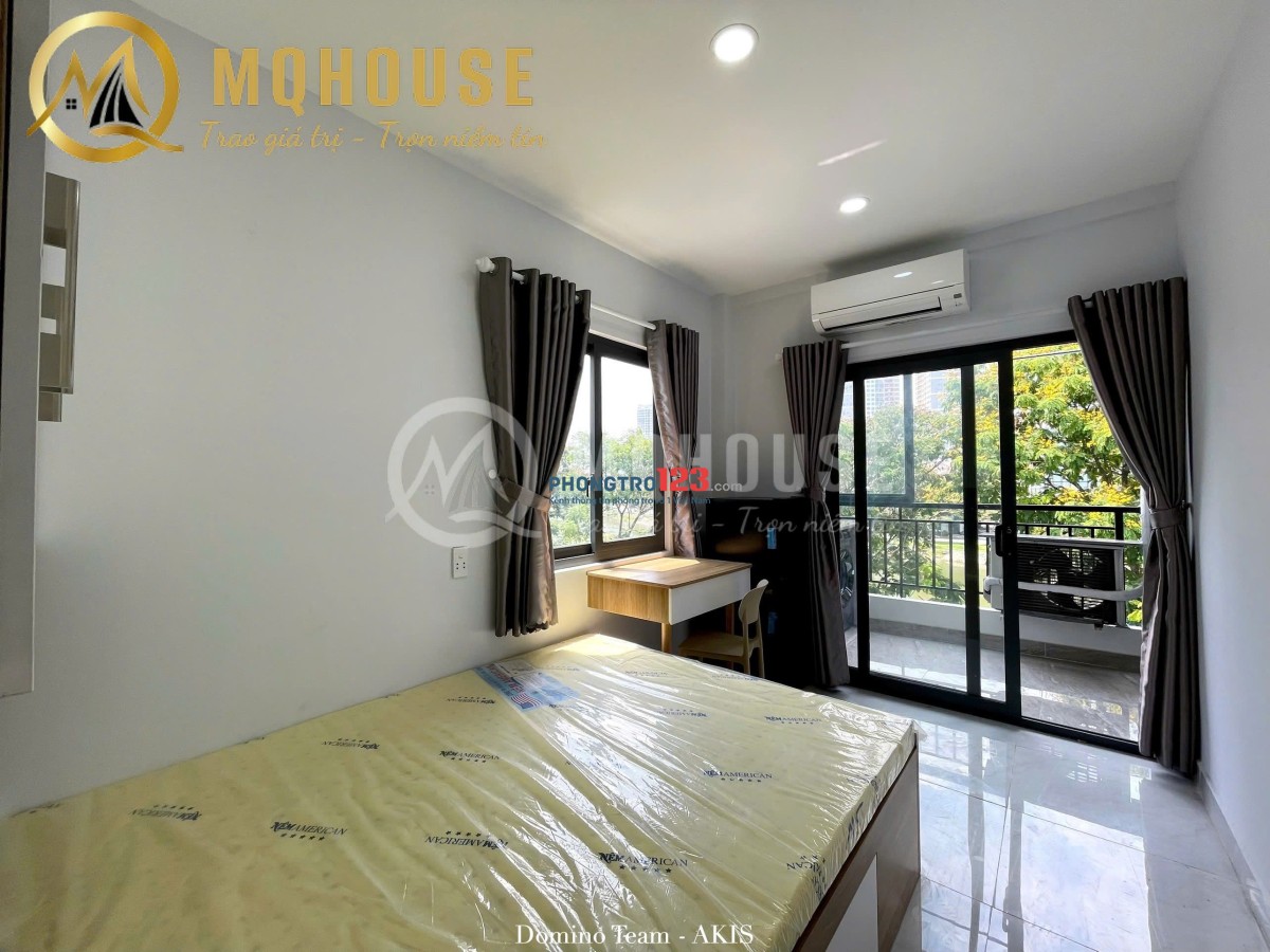 TRỌ STUDIO BAN CÔNG THIẾT KẾ TÁCH BẾP TẠI BÌNH TRƯNG, QUẬN 2