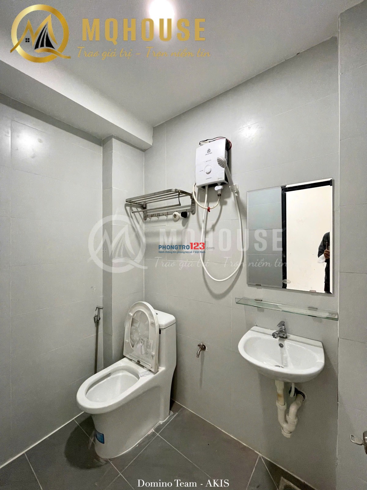 TRỌ STUDIO BAN CÔNG THIẾT KẾ TÁCH BẾP TẠI BÌNH TRƯNG, QUẬN 2