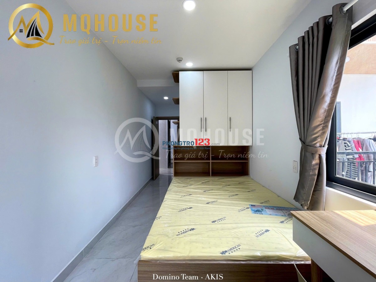 TRỌ STUDIO BAN CÔNG THIẾT KẾ TÁCH BẾP TẠI BÌNH TRƯNG, QUẬN 2
