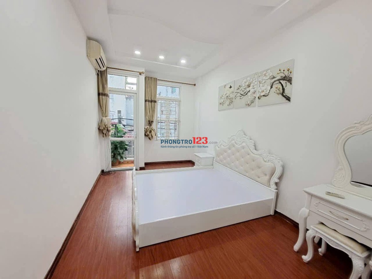 Cho thuê nhà Nguyên căn Đại Từ, DT 40mx 4 tầng, 5pn, mới đẹp, full đồ, ĐH, NL, điện giá dân