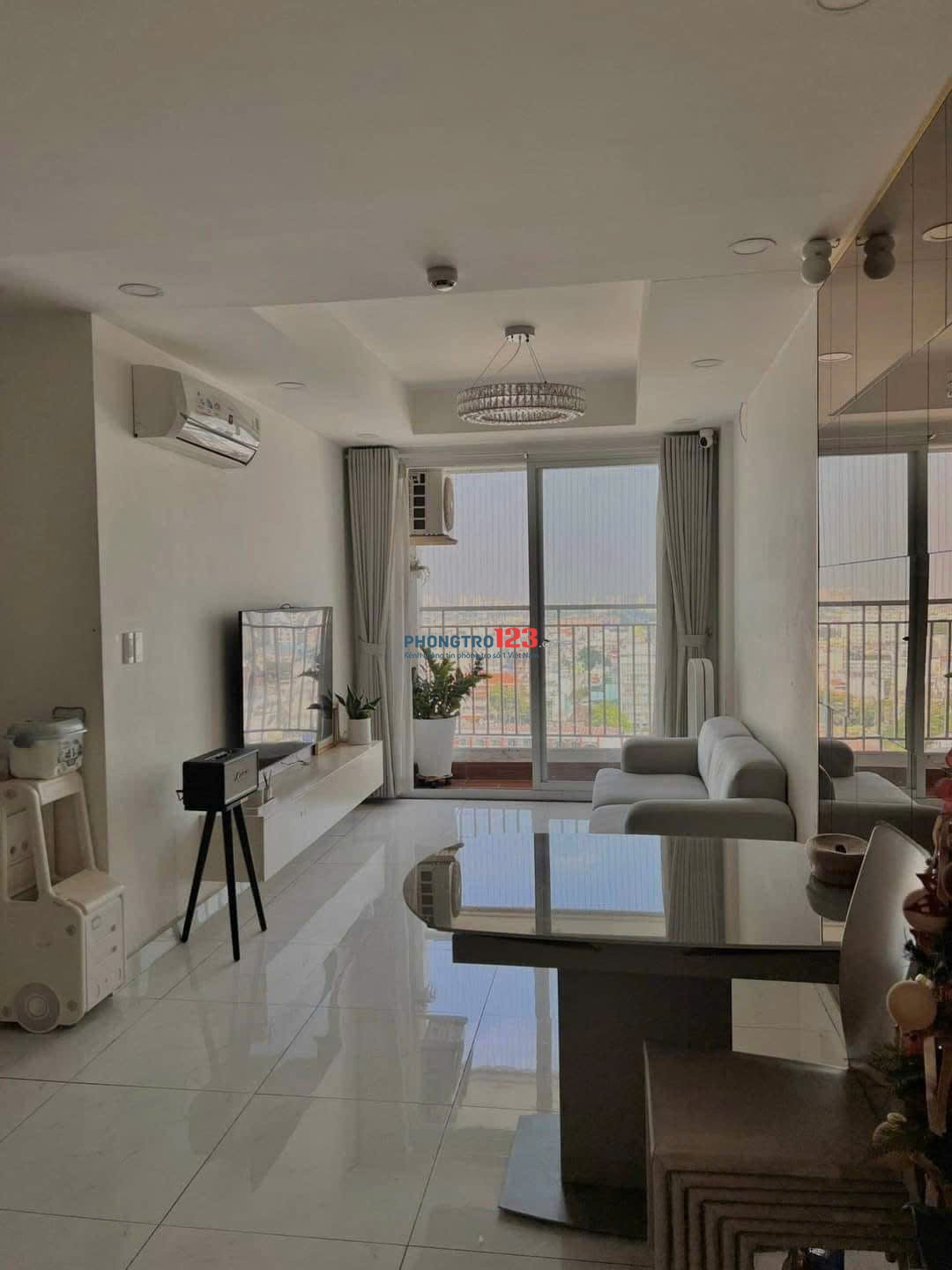 Chung cư Carillon 7, Lương Minh Nguyệt, TP: 67m2, 2pn, WC, NT mới,13tr