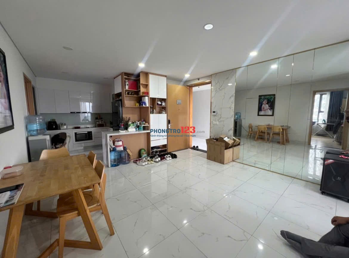 Ruby Garden, Nguyễn Sỹ Sách, 110m2, 3PN, 2WC, Nội thất, 13tr/th, CGoc