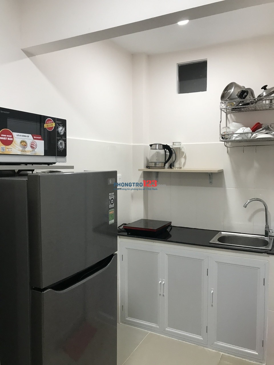 CHÍNH CHỦ CHO THUÊ STUDIO 333/100 TRẦN BÌNH TRỌNG, P4, Q5 ĐỦ NỘI THẤT, dtdd 0949854510