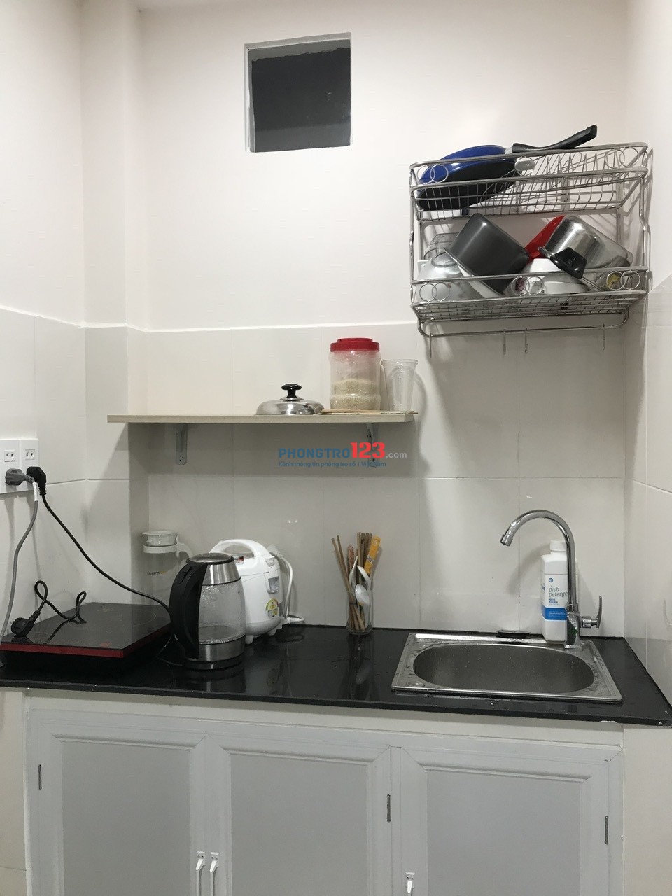 CHÍNH CHỦ CHO THUÊ STUDIO 333/100 TRẦN BÌNH TRỌNG, P4, Q5 ĐỦ NỘI THẤT, dtdd 0949854510
