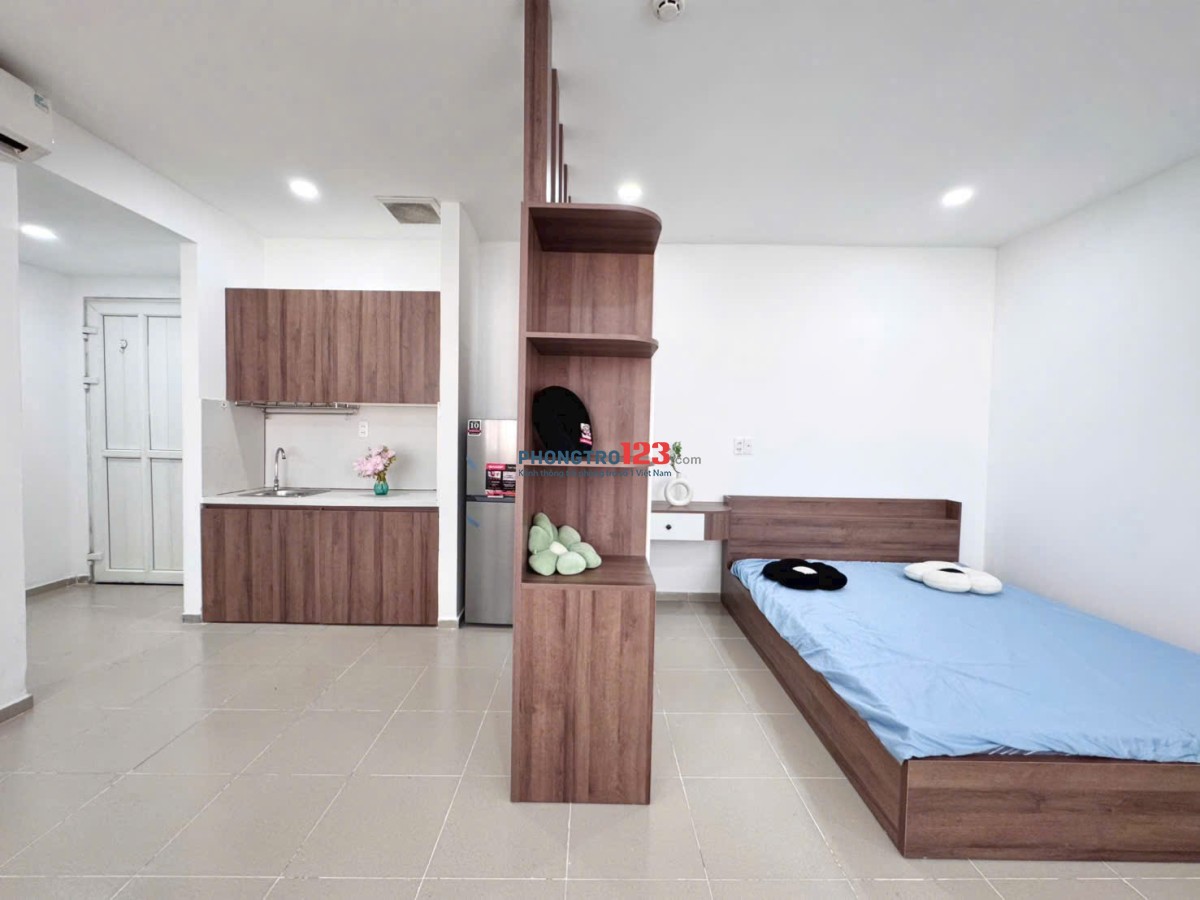 CHO THUÊ PHÒNG STUDIO RỘNG , CỬA SỔ TRỜI LỚN , FULL NỘI THẤT MỚI SƠN SỬA GIÁ CÓ ƯU ĐÃI LINH HOẠT