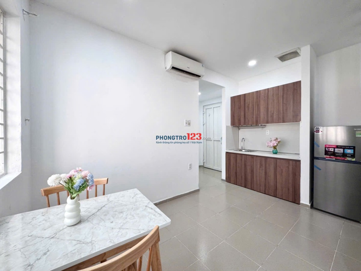 CHO THUÊ PHÒNG STUDIO RỘNG , CỬA SỔ TRỜI LỚN , FULL NỘI THẤT MỚI SƠN SỬA GIÁ CÓ ƯU ĐÃI LINH HOẠT