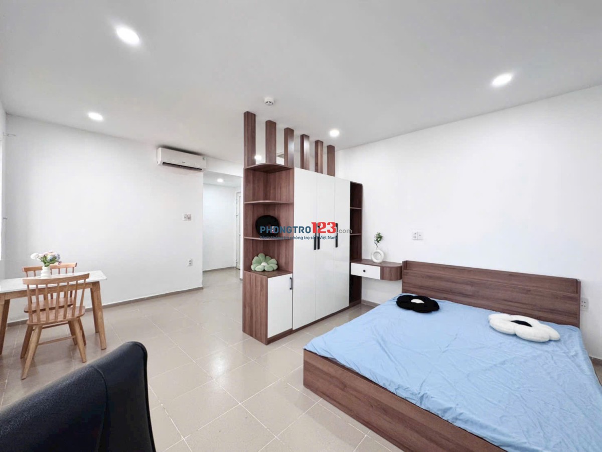 CHO THUÊ PHÒNG STUDIO RỘNG , CỬA SỔ TRỜI LỚN , FULL NỘI THẤT MỚI SƠN SỬA GIÁ CÓ ƯU ĐÃI LINH HOẠT