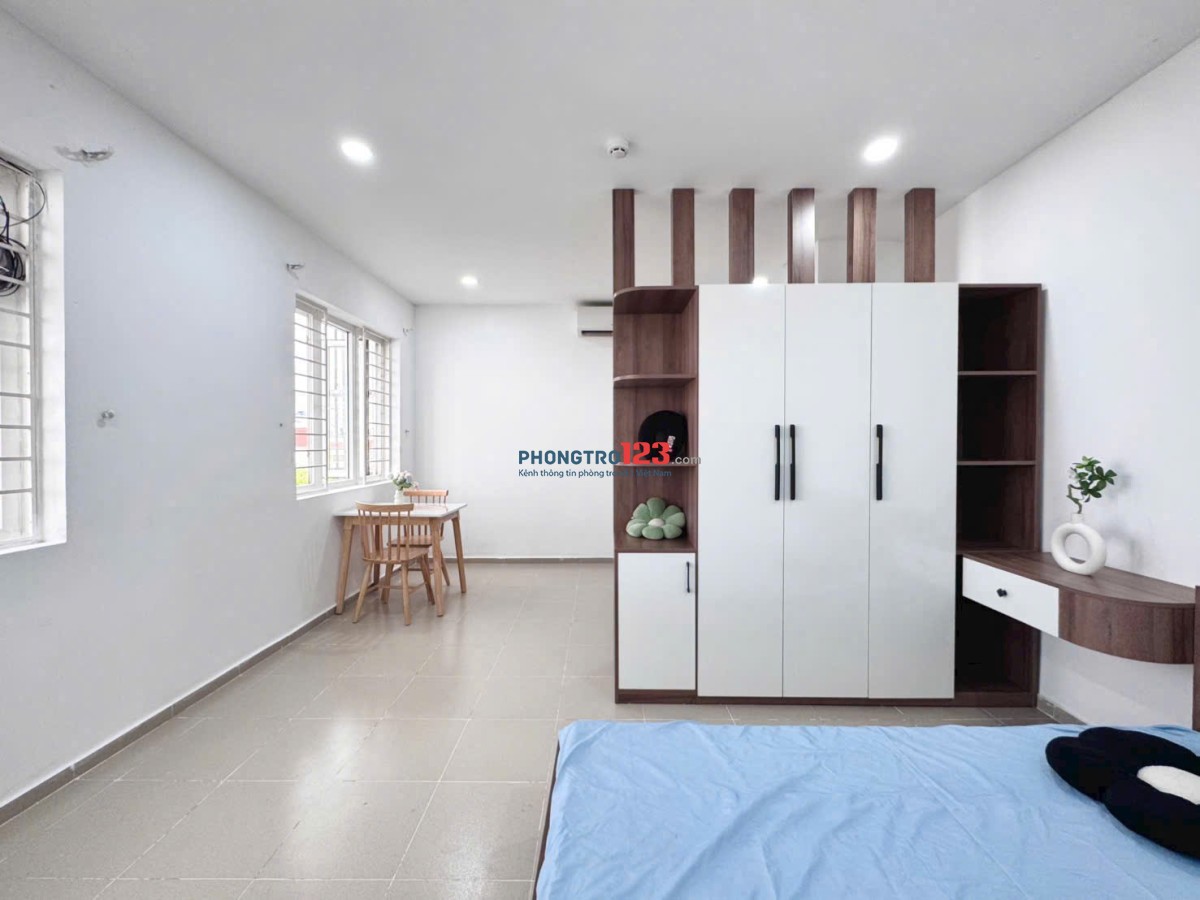 CHO THUÊ PHÒNG STUDIO RỘNG , CỬA SỔ TRỜI LỚN , FULL NỘI THẤT MỚI SƠN SỬA GIÁ CÓ ƯU ĐÃI LINH HOẠT