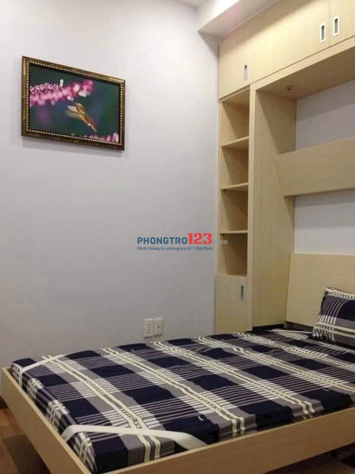 Cho thuê căn 2p ngủ C/c Hoa sen- Lạc Long Quân giá 11tr/th