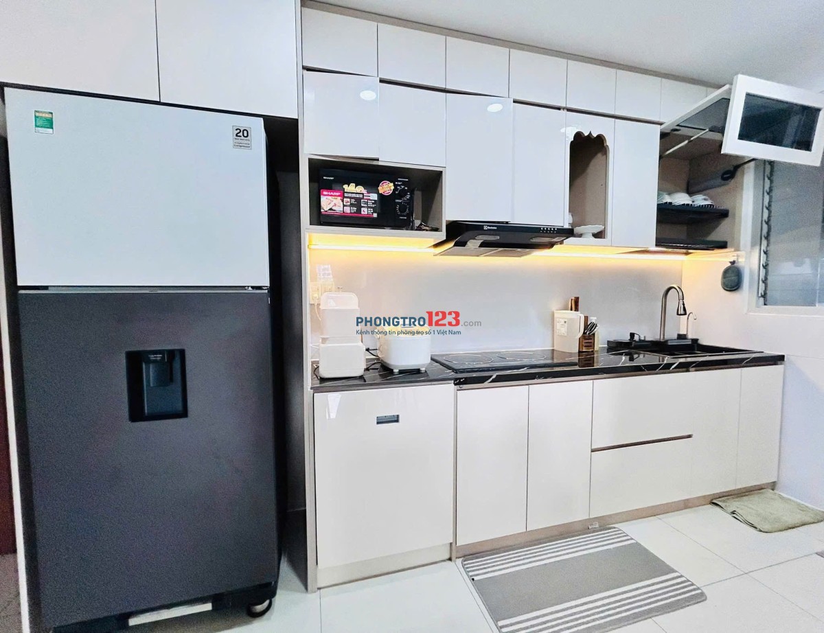 Chung cư Phúc Yên, Phan Huy Ích, TP: 130m2, 3p ngủ, full NT, 13tr, Nhà mới.