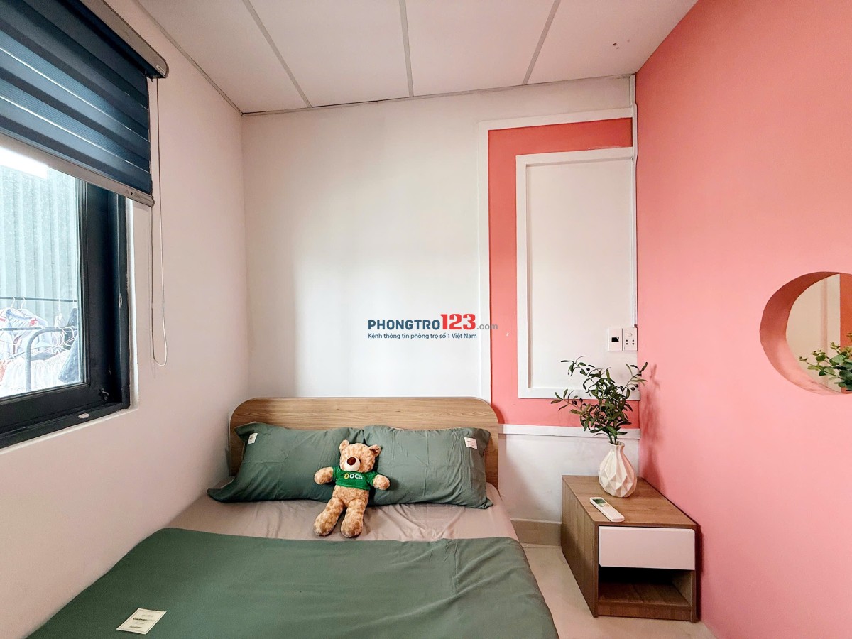 PHÒNG 1PN FULL NỘI THẤT NGAY CHỢ BÀ CHIỂU, NGÃ 4 HÀNG XANH, VẠN KIẾP BÌNH THẠNH.