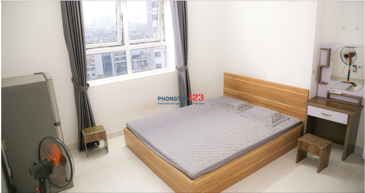 PHÒNG Ở CHO THUÊ CHUNG CƯ K35 TÂN MAI - GẦN NEU,HUST,HUCE - CHỢ ĐẦU MỐI