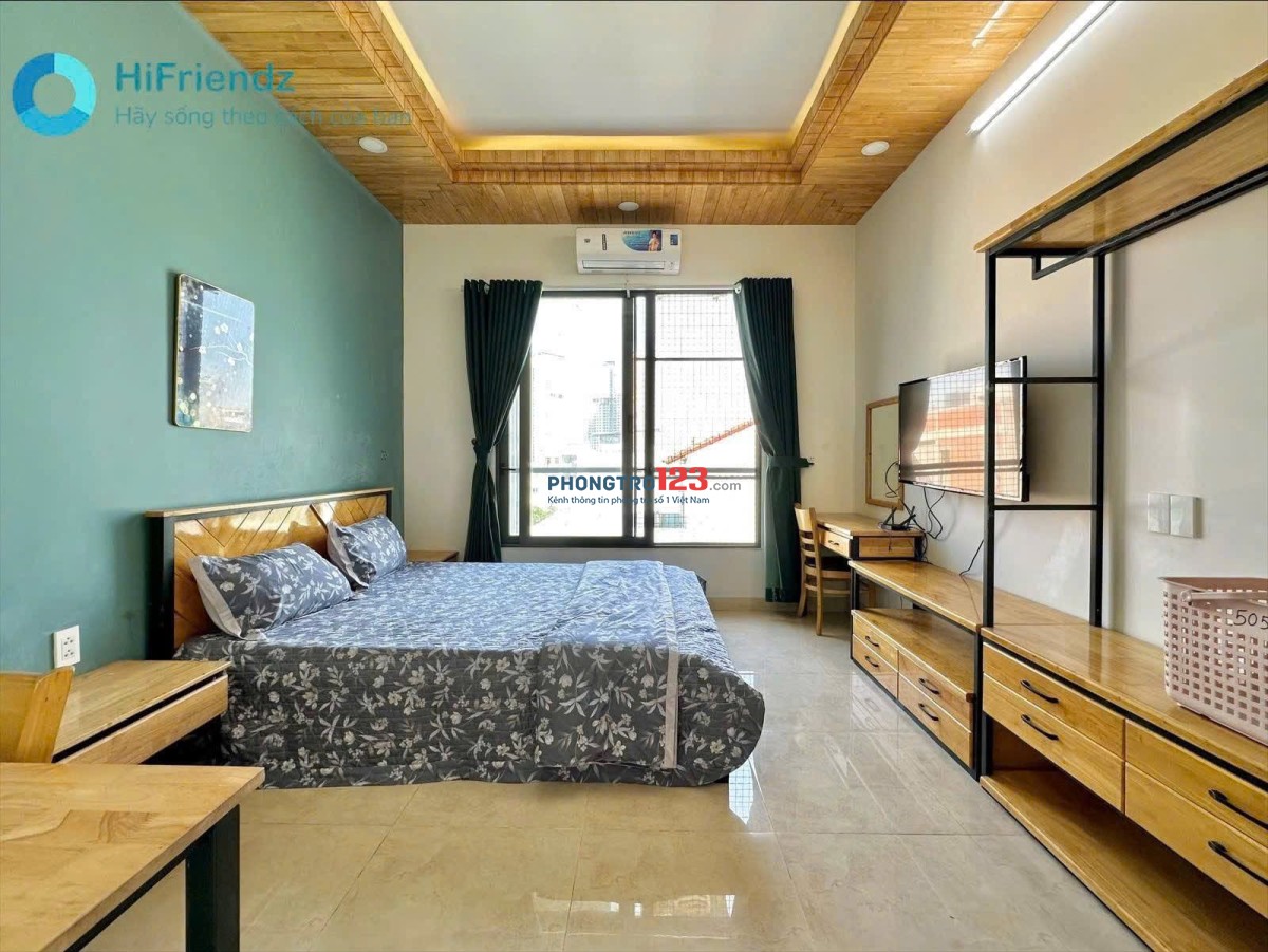CỰC HOT STUDIO BAN CÔNG TẦNG CAO - FULL TIỆN ÍCH GIÁ CỰC TỐT TẠI BÌNH TRƯNG TÂY