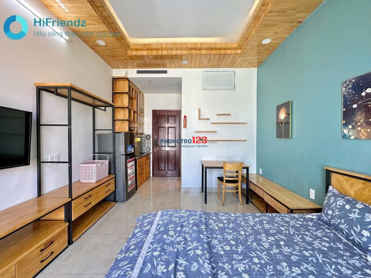 CỰC HOT STUDIO BAN CÔNG TẦNG CAO - FULL TIỆN ÍCH GIÁ CỰC TỐT TẠI BÌNH TRƯNG TÂY