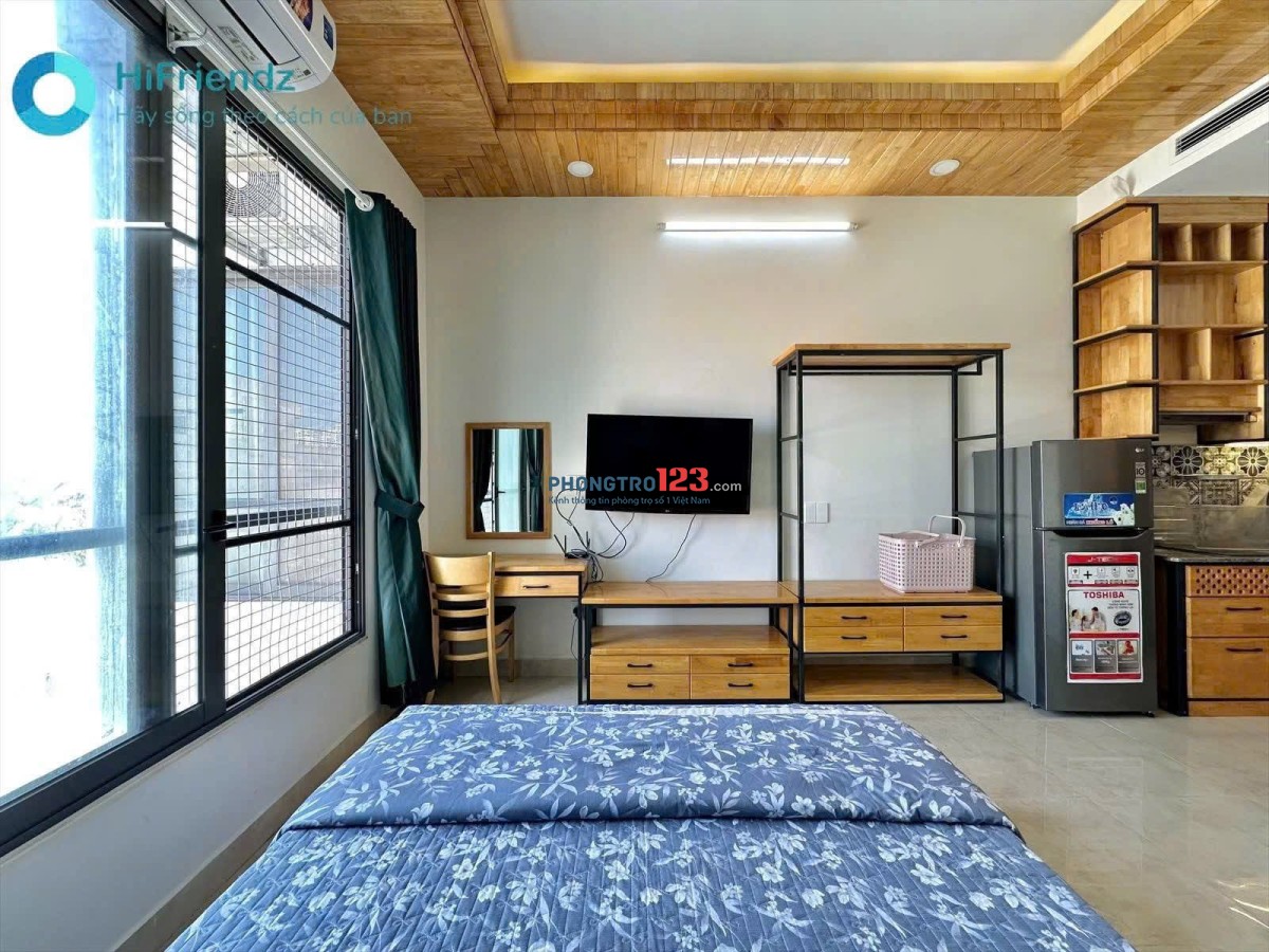 CỰC HOT STUDIO BAN CÔNG TẦNG CAO - FULL TIỆN ÍCH GIÁ CỰC TỐT TẠI BÌNH TRƯNG TÂY