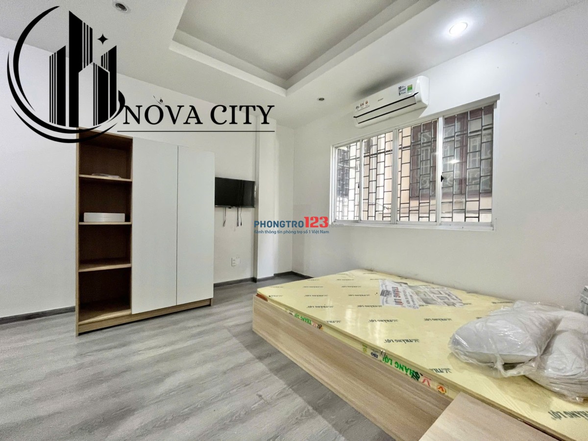 CĂN HỘ DỊCH VỤ CỬA SỔ - FULL NỘI THẤT - QUẬN 8
