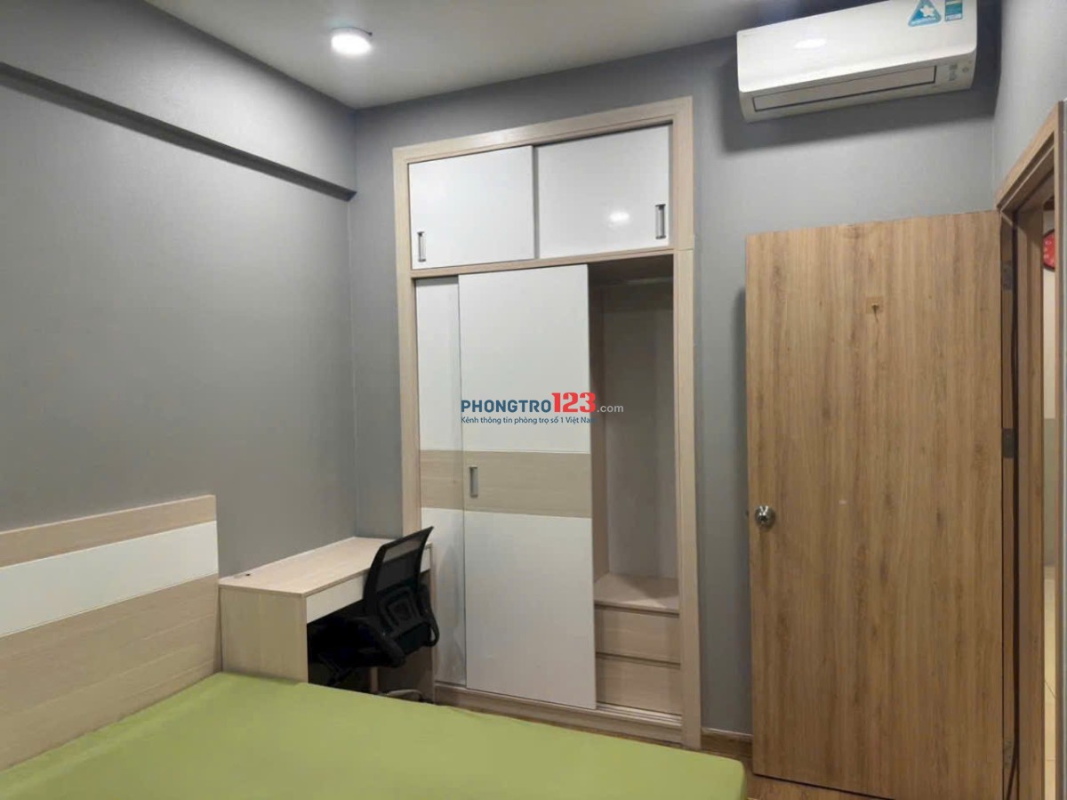Idico Tân Phú, Lũy Bán Bích - Block C căn 2p ngủ 74m2, nội thất, 10tr/th