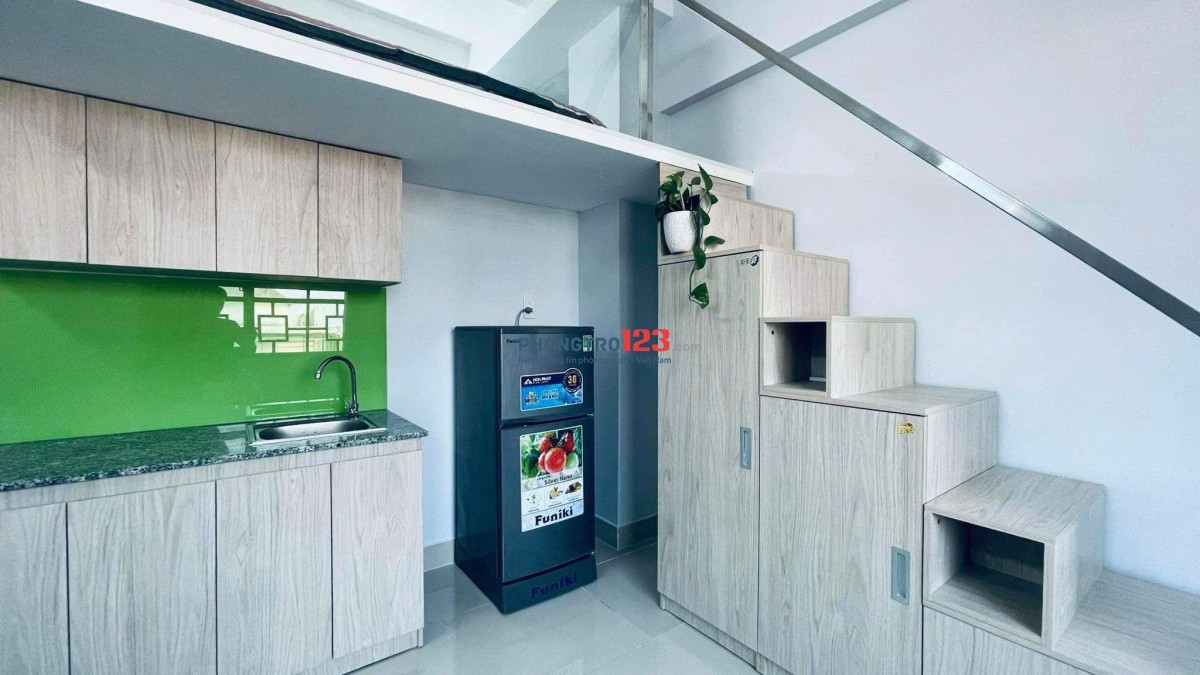 CĂN HỘ DUPLEX FULL NỘI THẤT – GẦN NGÃ TƯ HÀNG XANH -BÌNH THẠNH