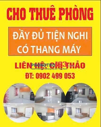 CHÍNH CHỦ CHO THUÊ CĂN HỘ MINI MỚI