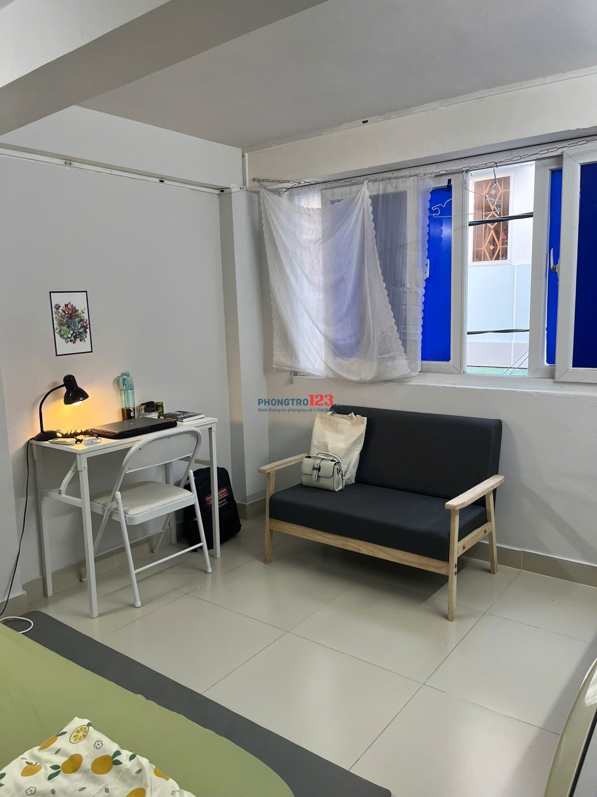 Phòng trọ giá rẻ 27m2 ngay trung tâm quận Bình Thạnh