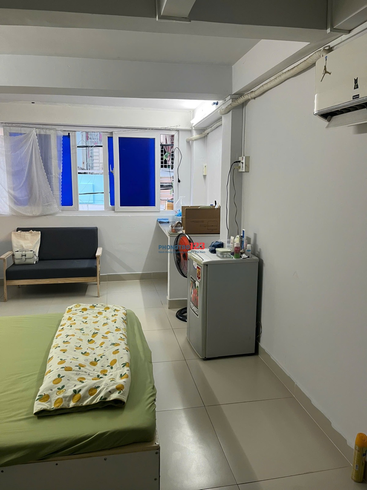 Phòng trọ giá rẻ 27m2 ngay trung tâm quận Bình Thạnh
