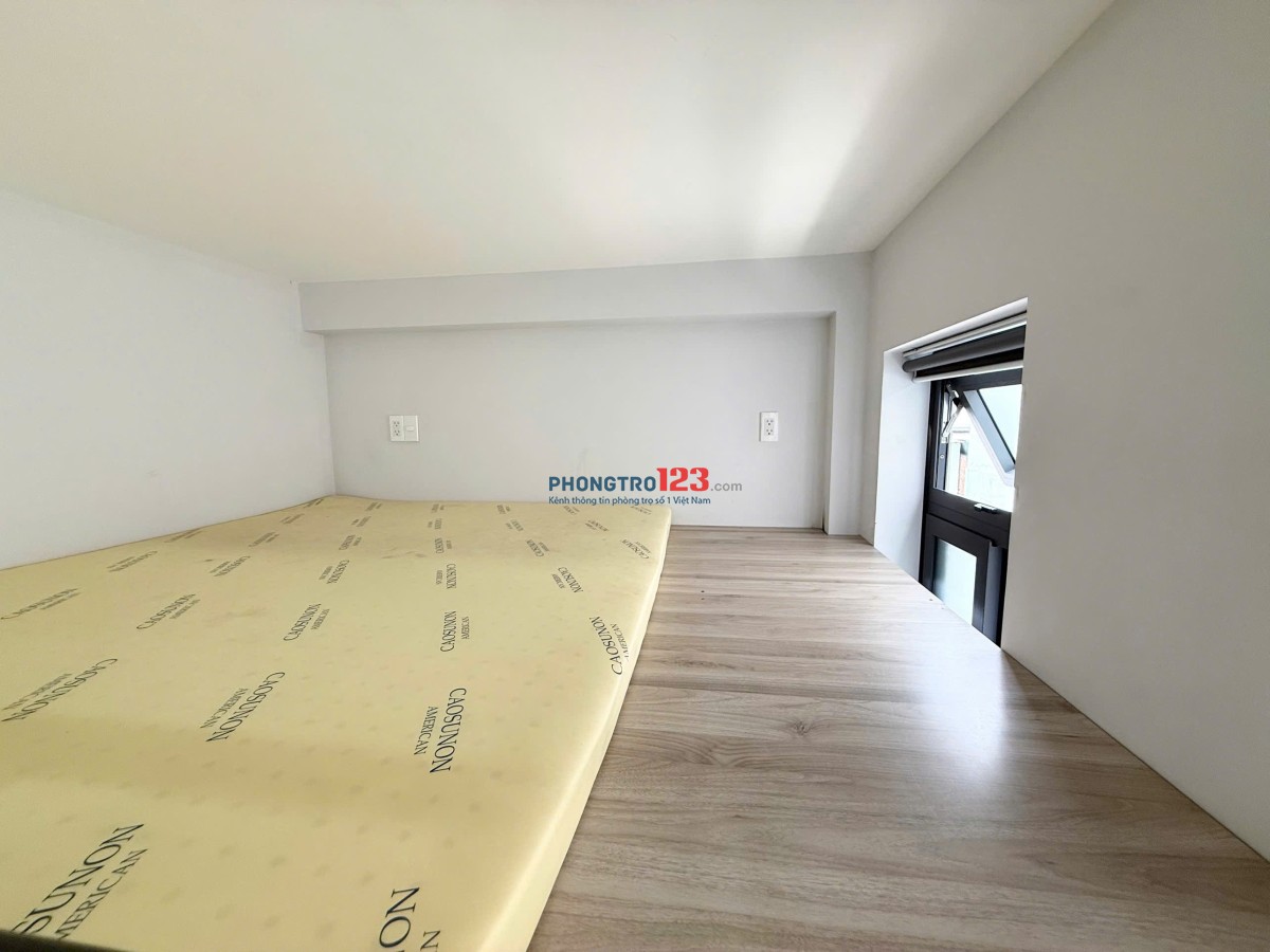 PHÒNG GÁC CỬA SỔ TRỜI BÙI ĐÌNH TÚY NGAY CHỢ BÀ CHIỂU, GẦN QUẬN 1,2,3, PHÚ NHUẬN, HÀNG XANH