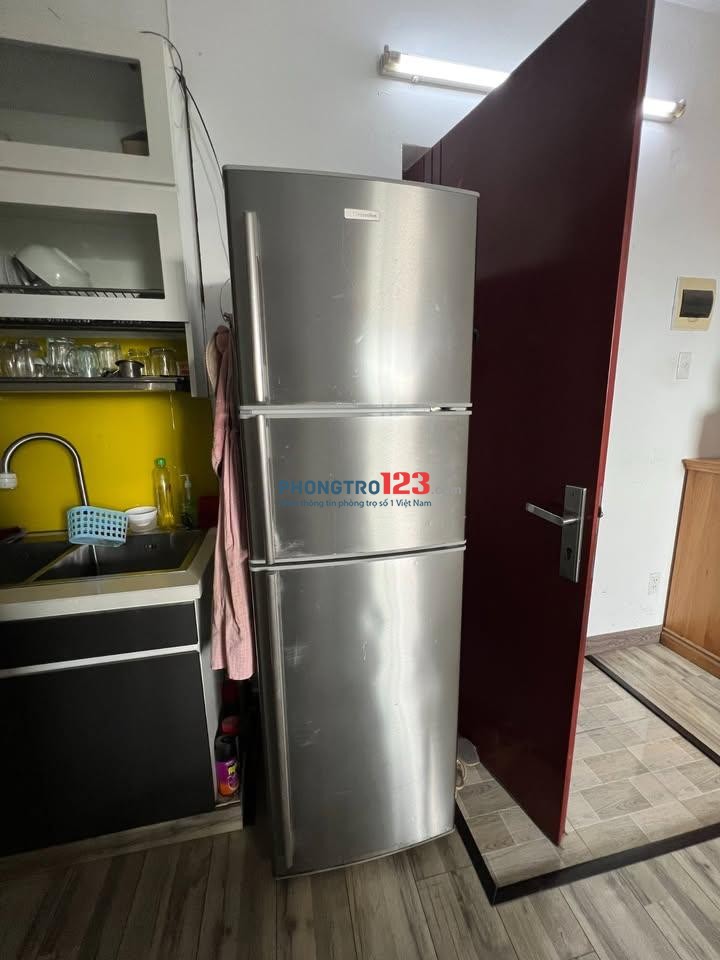 Chung cư Đường Sắt 590 - CMT8 căn 3p ngủ, 2wc, giá 14tr/th