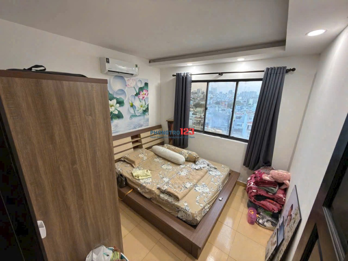 Căn hộ chung cư Nguyễn Phúc Nguyên 3p ngủ, 2wc giá 14,5tr/th