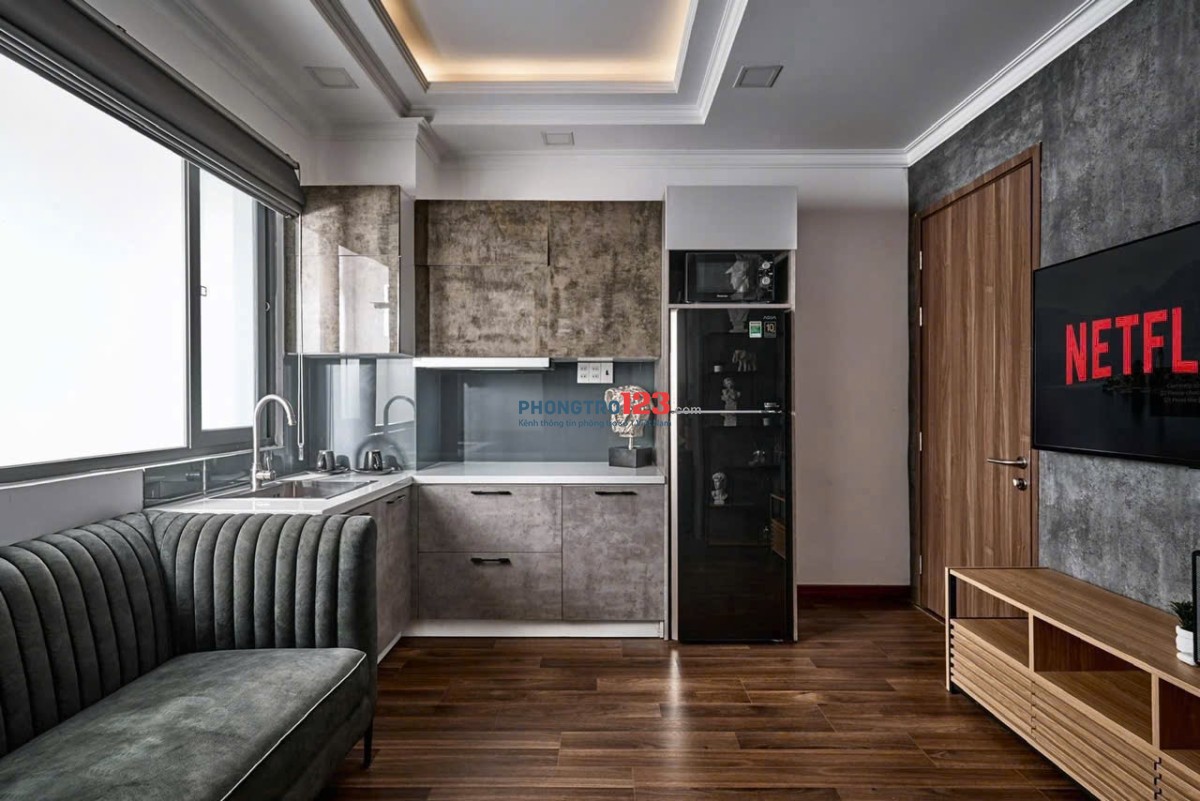  CHO THUÊ CĂN HỘ FULL NỘI THẤT 1PN – CMT8, TÂN BÌNH