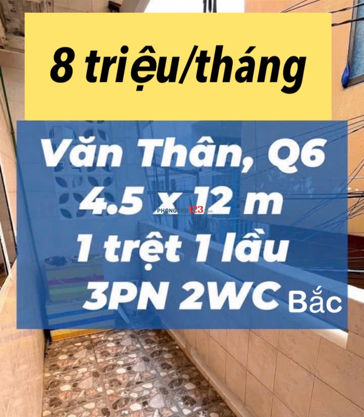 Nhà Văn Thân 3 phòng ngủ chốt 8 triệu
