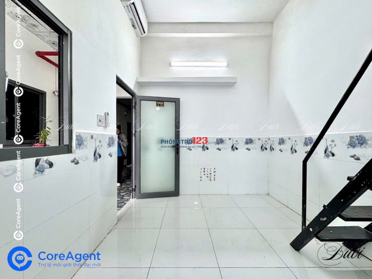 Phòng giá rẻ gác cao 2m nội thất ngay Hoà Bình - Hương Lộ 2, Ngã Tư Bốn Xã