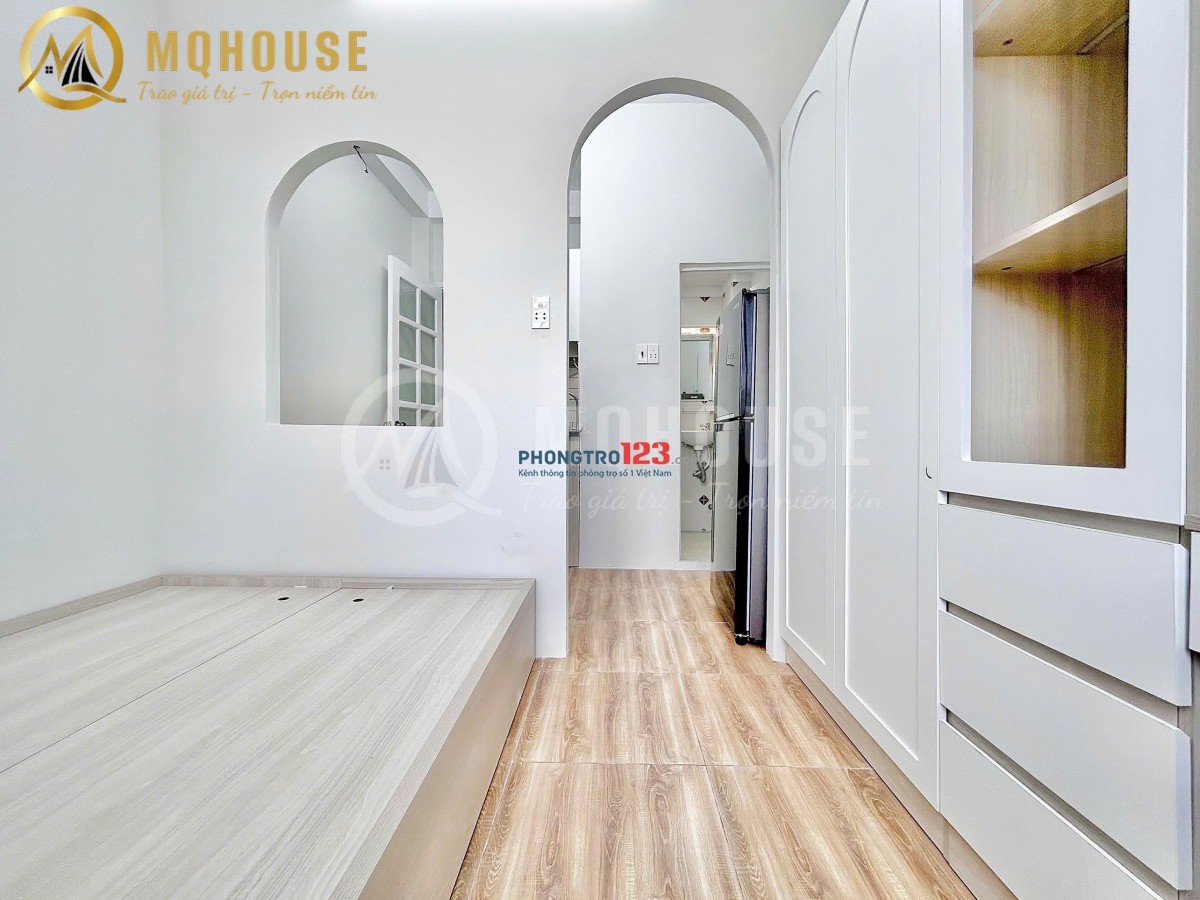 CHO THUÊ CĂN HỘ 40m2 1PN MÁY GIẶT RIÊNG NGAY CHỢ BÀ CHIỂU - LÊ QUANG ĐỊNH, BÌNH THẠNH