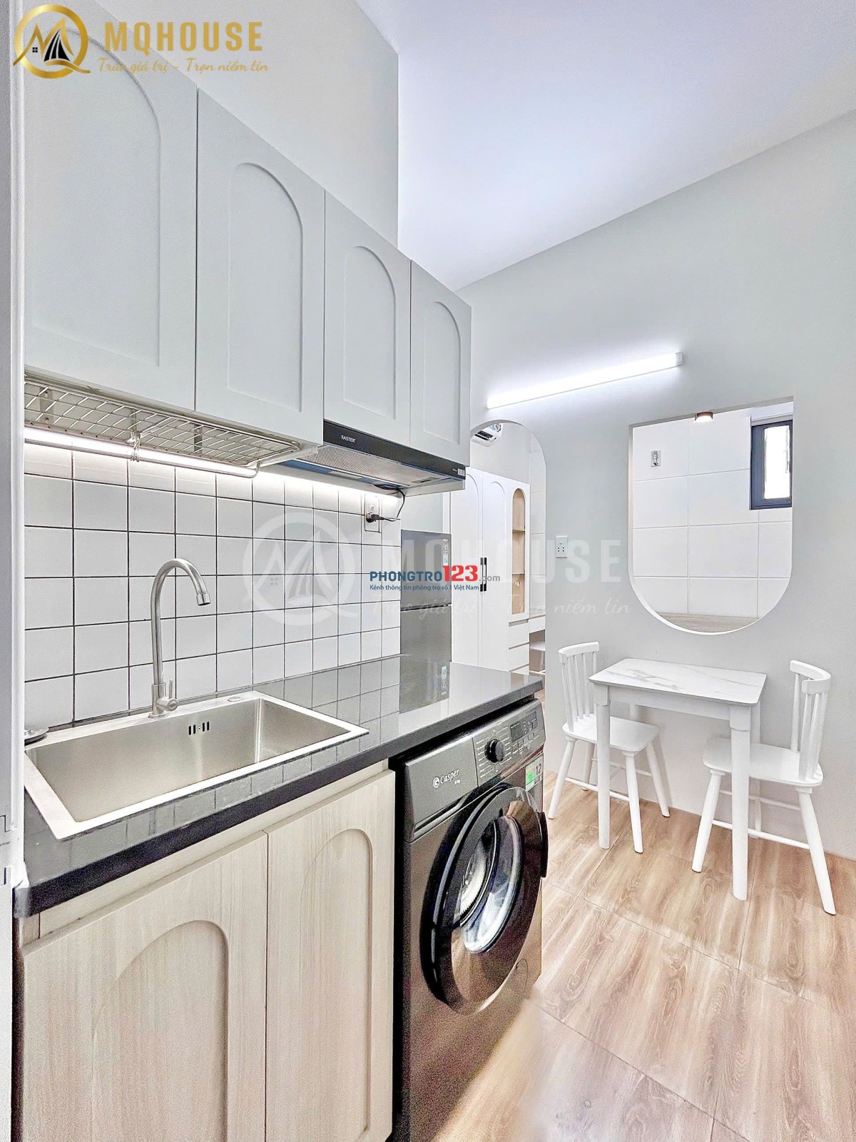 CHO THUÊ CĂN HỘ 40m2 1PN MÁY GIẶT RIÊNG NGAY CHỢ BÀ CHIỂU - LÊ QUANG ĐỊNH, BÌNH THẠNH