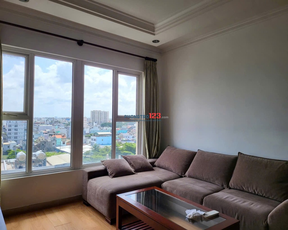 Chung cư Hoa Sen, Lạc Long Quân, Q 11: 2p ngủ, full NT, 11triệu. 72m2
