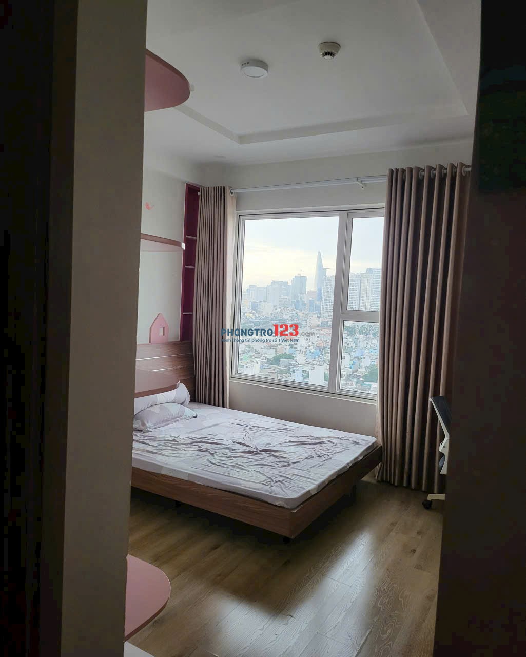 C/c Satra Eximland- Phú Nhuận căn 2phòng ngủ rộng giá 16tr/th