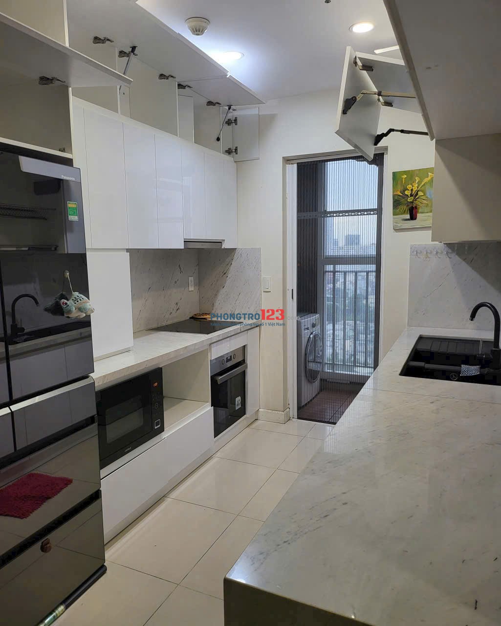 C/c Satra Eximland- Phú Nhuận căn 2phòng ngủ rộng giá 16tr/th