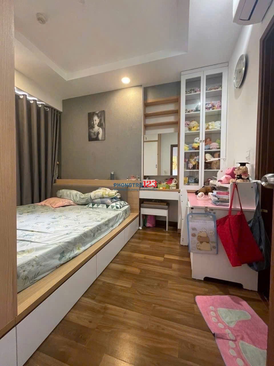 Chung cư Topaz, Trịnh Định Thảo, TP: 72m2, 2p ngủ, full NT, 10tr
