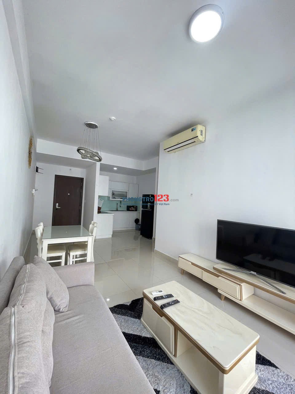 Chung cư Topaz, Trịnh Định Thảo, TP: 72m2, 2p ngủ, full NT, 10tr