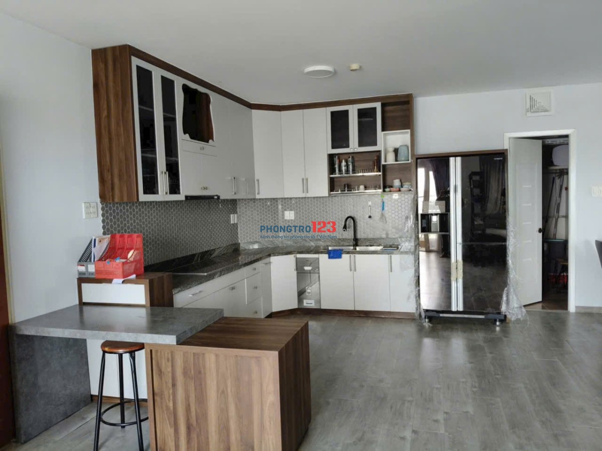 PN Techcons, Hoa sứ, cho thuê căn 2 phòng, 90m2, nội thất, 16tr/th
