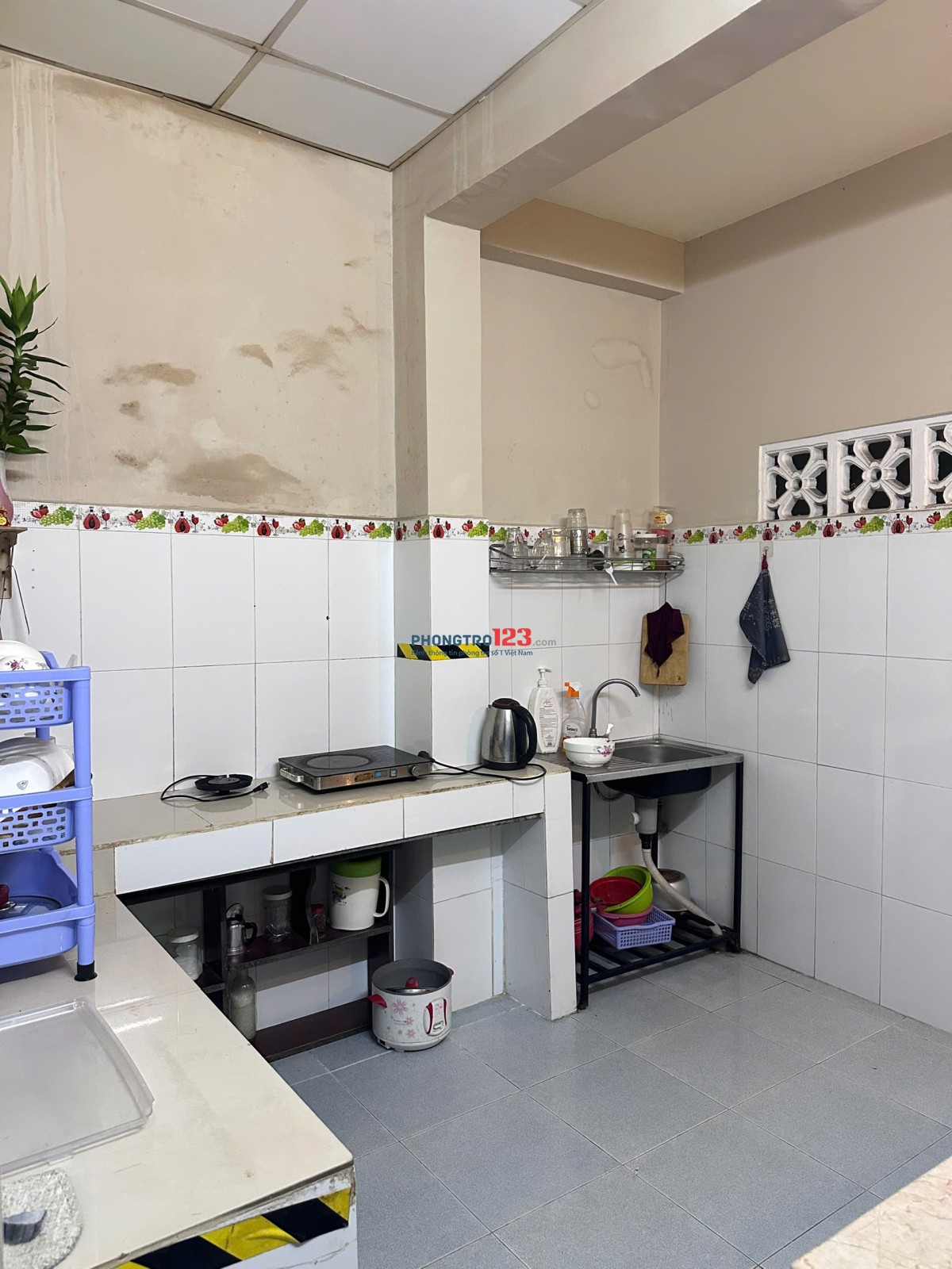 CHO THUÊ PHÒNG TRỌ PHÚ NHUẬN. Ở ĐƯỢC 3 NGƯỜI