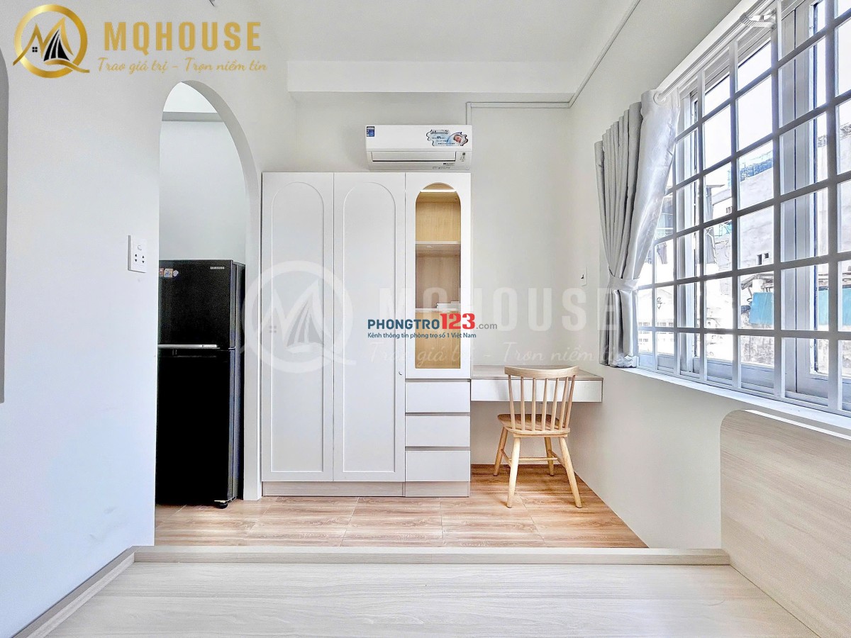 CĂN HỘ MỚI FULL NỘI THẤT - CỬA SỔ THOÁNG - GẦN ĐẠI HỌC VĂN LAN CƠ SỞ 2 - QUẬN BÌNH THẠNH